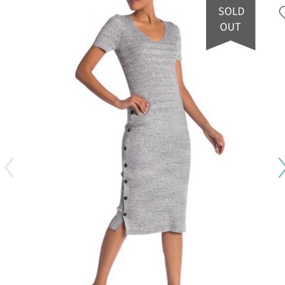 philosophy apparel scoop neck midi tank dress